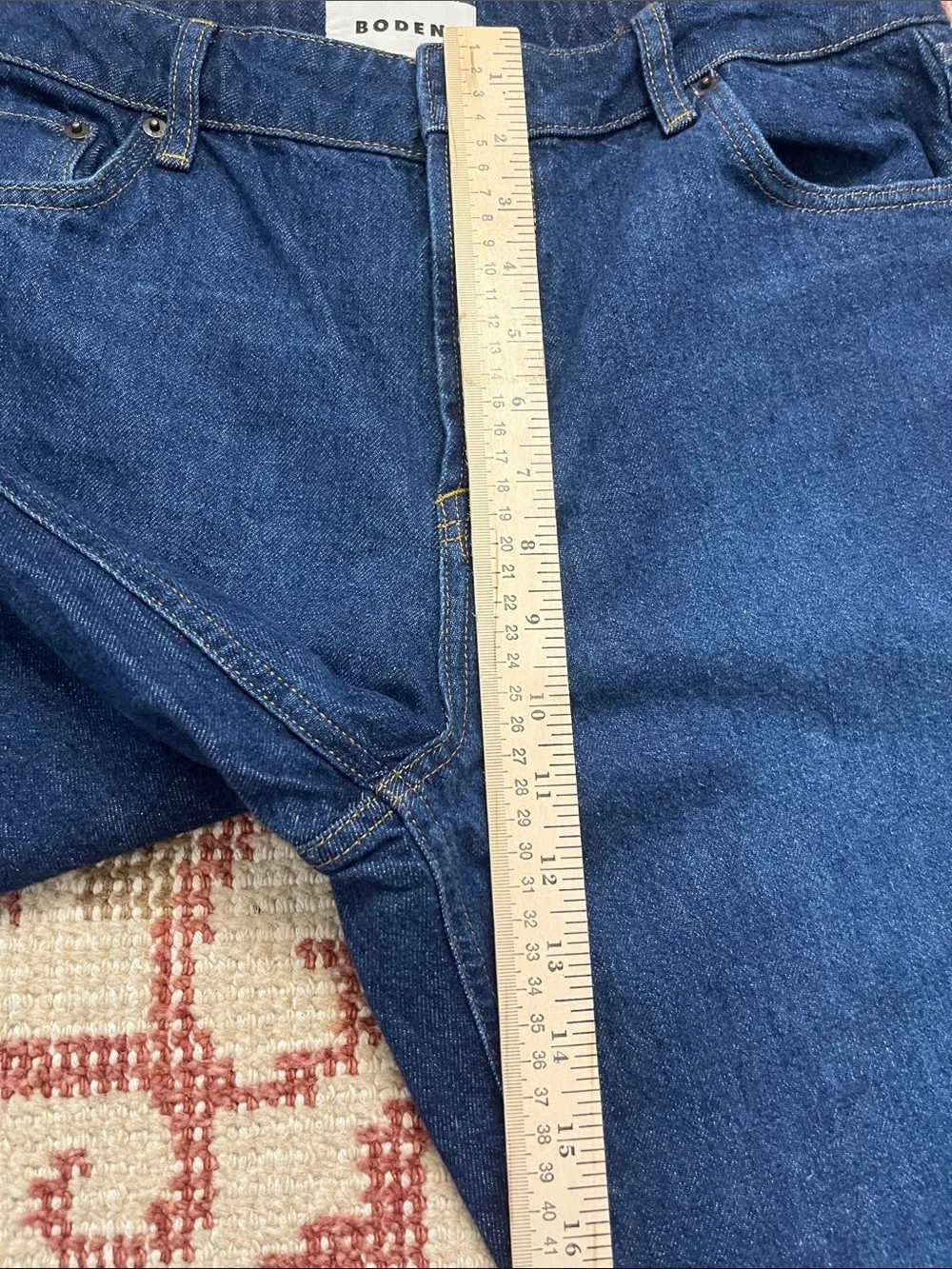 Boden Blue Demin Jeans Size 30R - Picture 3 of 8